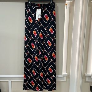 Zara semi- transparent pants size small